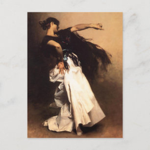 Singer Sargent Briefkaart van danseres