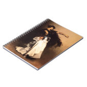 Singer Sargent-danseraptop in Spanje Notitieboek (Linkerzijde)