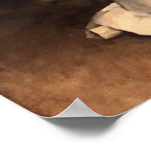 Singer Sargent Poster van danseres (Hoek)