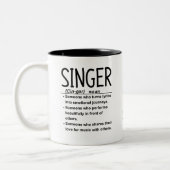 Singer Tweekleurige Koffiemok (Links)