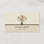 Singer / Vocalist - Elegant Natural Theme Visitekaartje (Voorkant)