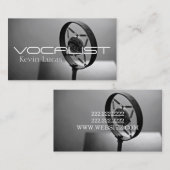Singer, Vocalist, Solo, Performance Entertainment Visitekaartje (Voorkant / Achterkant)