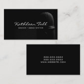 Singer, Vocalist, Solo, Performance Song Writer Visitekaartje (Voorkant / Achterkant)