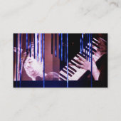 Singer/Voice Teacher Minimalist Visitekaartje (Achterkant)