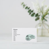 Singer Voice Visitekaartje (Staand voorkant)