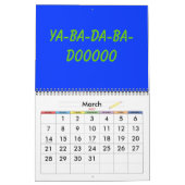 Singerismen Kalender (Mar 2027)