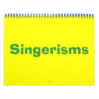 Singerismen Kalender