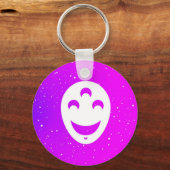Singers Happy Face Sleutelhanger (Voorkant)