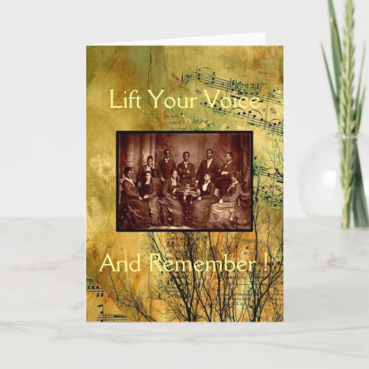 Singers/van het Jubileum van Fisk waden door het Kaart (Voorkant)