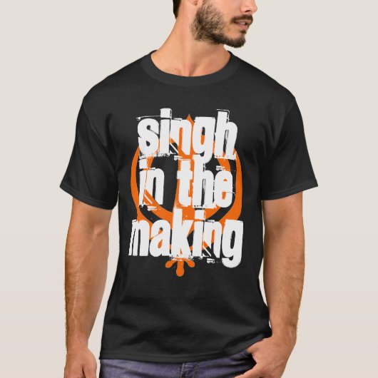 SINGH IN DE MAKING, ... LANGZAAM, LANGZAAM T-SHIRT (Voorkant)