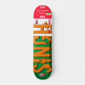 SINGH JMT INDIA 7 3/4" Skateboard Deck (Voorkant)