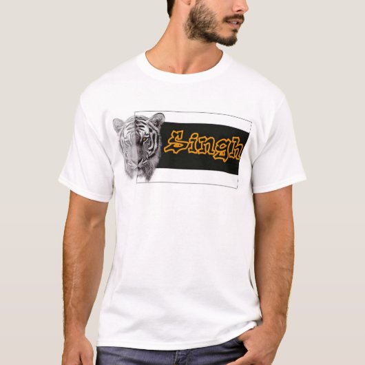 Singh Sher T-shirt (Voorkant)