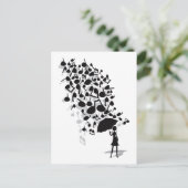 Singin in' in de regen briefkaart (Staand voorkant)