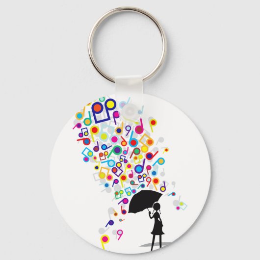 Singin in' in de regen sleutelhanger (Voorkant)