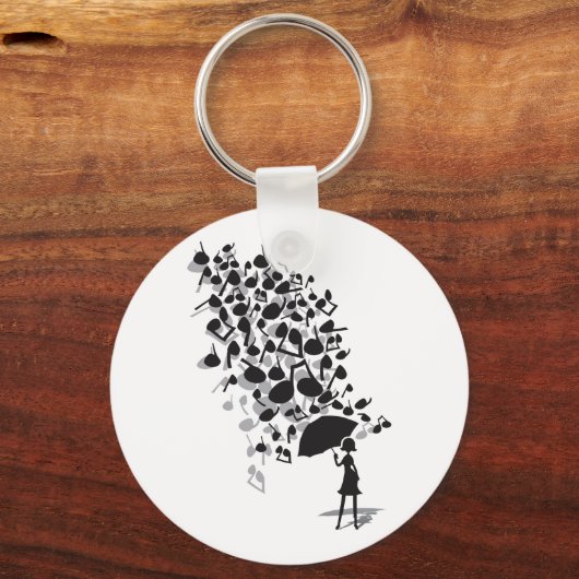 Singin in' in de regen sleutelhanger (Voorkant)