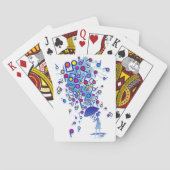 Singin in' in de regen speelkaarten (Achterkant)