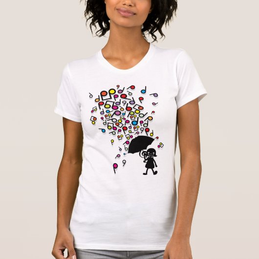 Singin in' in de regen t-shirt (Voorkant)