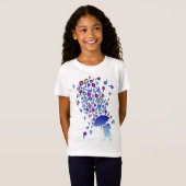 Singin in' in de regen t-shirt (Voorkant volledig)