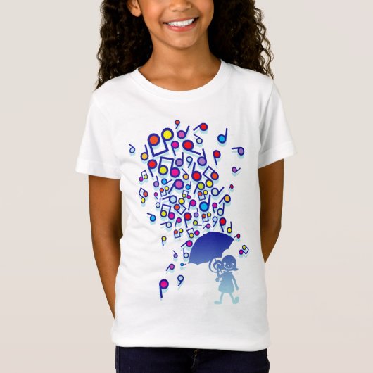 Singin in' in de regen t-shirt (Voorkant)