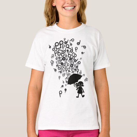 Singin in' in de regen t-shirt (Voorkant)