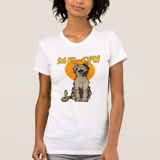 Singing Alley Cat T Shirt (Voorkant)