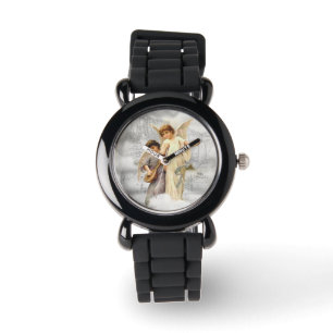  Singing Angels Glitter Watch Horloge