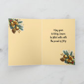 Singing Angels Holiday Kaart (Binnen)