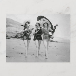 Singing Beach Besties Briefkaart