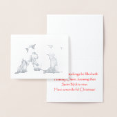 Singing Cariou Whimsical-feestdag Folie Kaarten (Display)