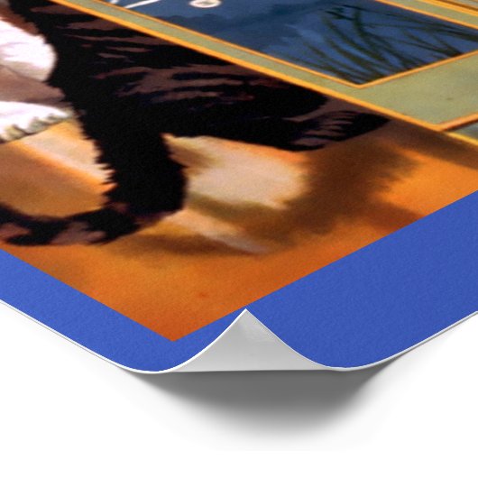  Singing Cats Naughty Anthony Theater Copy Poster (Hoek)