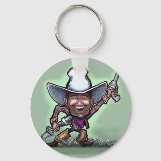Singing Cowboy Sleutelhanger (Voorkant)