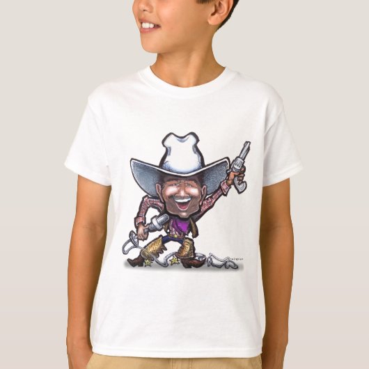 Singing Cowboy T-shirt (Voorkant)