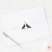 Singing Crows Stickers (Envelop)