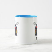 Singing Cute Musical Blue Tractor Mok (Midden)