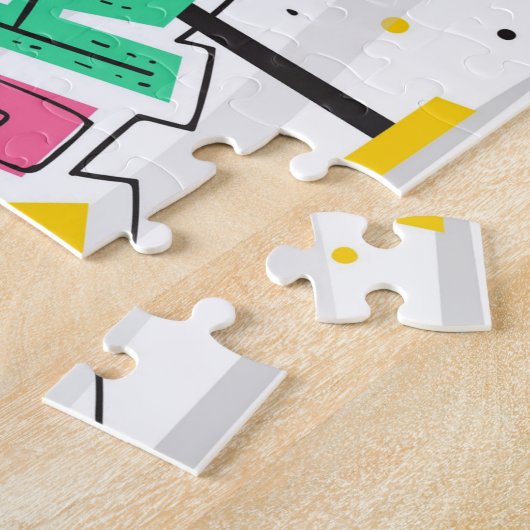 Singing Dinosaur Legpuzzel (Zijkant)