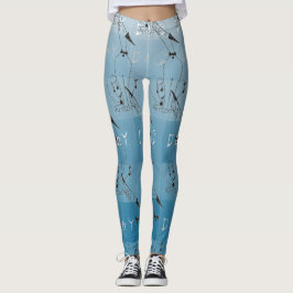 Singing Dog Leggings