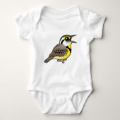 Singing Eastern Meadowlark Romper (Voorkant)
