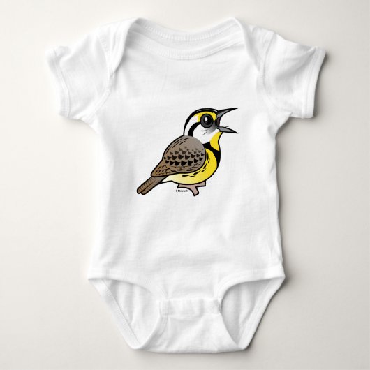 Singing Eastern Meadowlark Romper (Voorkant)