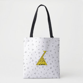 Singing Giraffe Bag Tote Bag