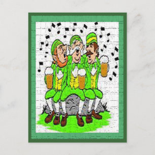Singing Irish Briefkaart