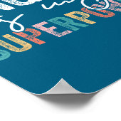 Singing Is My Superwer Funny Singing Quote Men Wom Poster (Hoek)