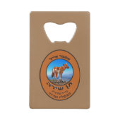 Singing Jackal Amber Ale Creditkaart Flessenopener (Voorkant)