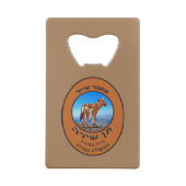 Singing Jackal Amber Ale Creditkaart Flessenopener (Achterkant)