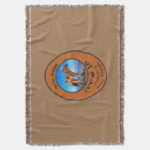 Singing Jackal Amber Ale Deken (Voorkant Verticaal)