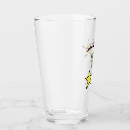 Singing Karaoke Glass Tumbler (Rechts)