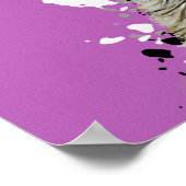 Singing Lemur Comic Art Poster (Hoek)