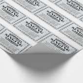 Singing License Cadeaupapier (Hoek)