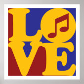 Singing Love Poster (Voorkant)