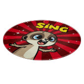 Singing Meerkat Snijplank (Hoek)