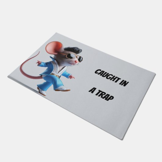 Singing Mouse Deurmat (Schuin)